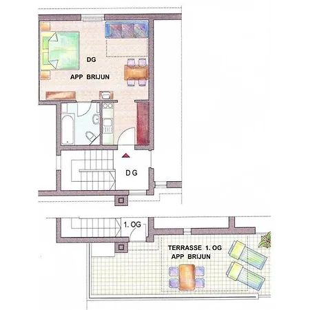 Апартаменты Brijun,